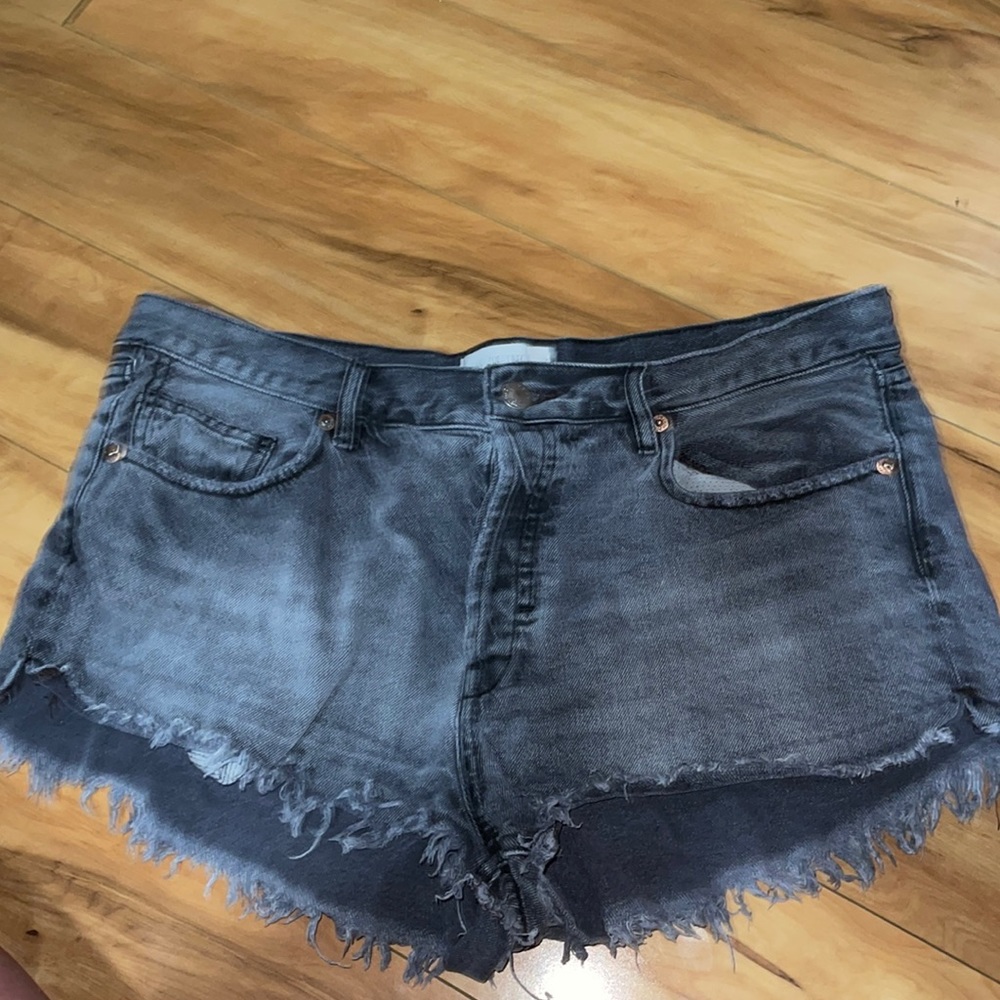 free people Jean shorts size 32